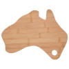 Australia Shaped Cheese Boards Natural